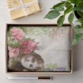 Victoriaans Rozen Vrouw Tissuepapier (Geschenk)