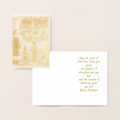 Victoriaans rustieke kerst Kaart (Display)