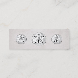 Victoriaans Sand Dollar Visitekaartje