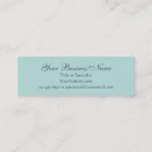  Victoriaans Sand Dollar Visitekaartje (Achterkant)