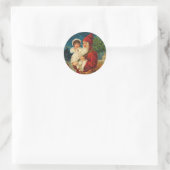 Victoriaans Santa Kerst stickers (Tas)