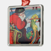 Victoriaans Santa Ornament (Links)