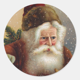 Victoriaans Santa Stickers