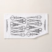 Victoriaans schaarser elegant bad handdoek (Handdoek)