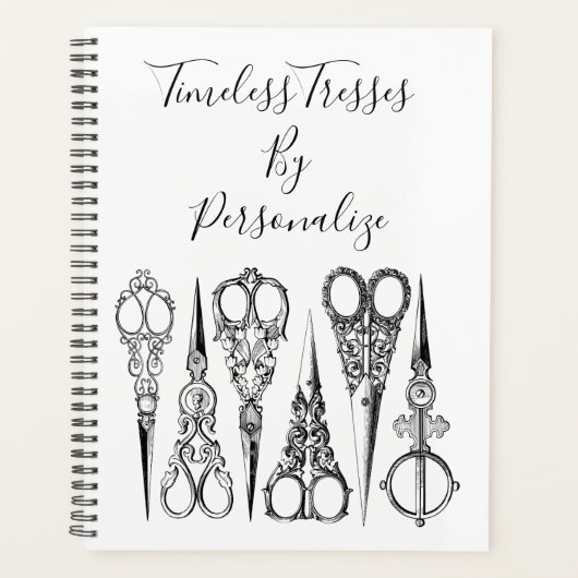 Victoriaans schaarser elegante planner (Voorkant)