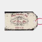  Victoriaans schedel Cadeaulabel (Voorkant (Horizontaal))