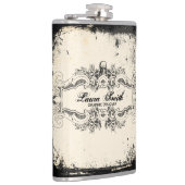 Victoriaans schedel heupfles (Rechts)