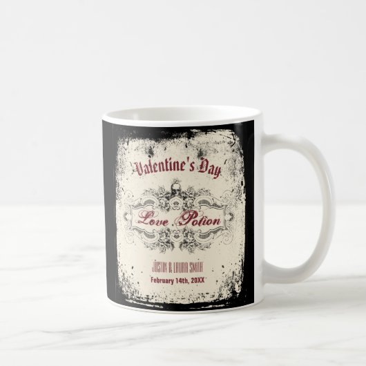  Victoriaans schedel Koffiemok (Rechts)