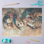 Victoriaans schedel tissuepapier (Craft)