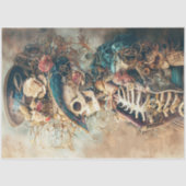 Victoriaans schedel tissuepapier (Voorkant)