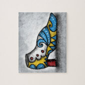 Victoriaans schoen Jigzaag Puzzle Legpuzzel (Verticaal)