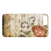   Victoriaans Sepia Roos Parchment Case-Mate iPhone Case (Achterkant (Horizontaal))