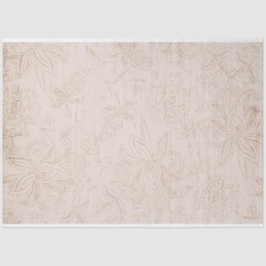 Victoriaans Shabby Chic Series Design 7 Tissuepapier (Voorkant)