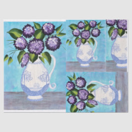 Victoriaans Shabby Chic Tissue Papier voor DIY