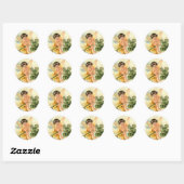 Victoriaans Shamrock Faeries Stickers (Vel)