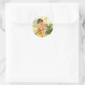 Victoriaans Shamrock Faeries Stickers (Tas)