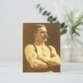 Victoriaans Show Briefkaart (Staand voorkant)