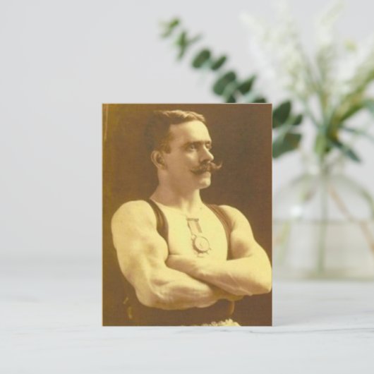  Victoriaans Show Briefkaart (Staand voorkant)