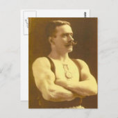 Victoriaans Show Briefkaart (Voorkant / Achterkant)