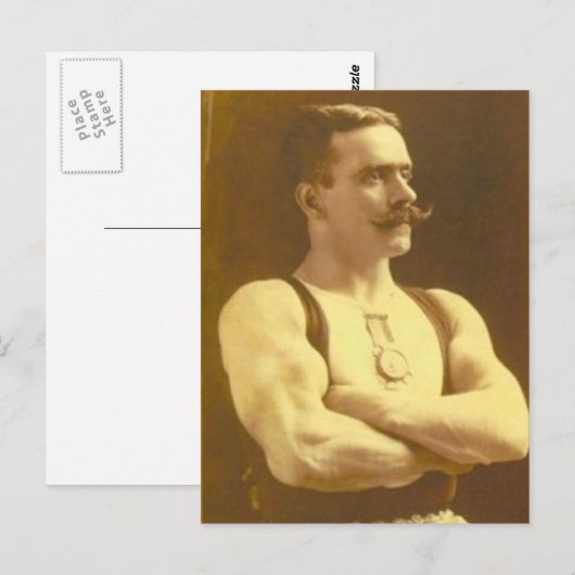  Victoriaans Show Briefkaart (Voorkant / Achterkant)