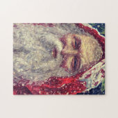 Victoriaans Sint-Nicolaas met ouderwetse ondergang Legpuzzel (Horizontaal)