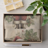Victoriaans Sinterklaasschrift Decoupage Tissuepapier (Geschenk)