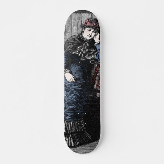 Victoriaans skateboard (Voorkant)