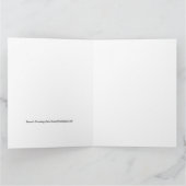  Victoriaans Slaping Hill Kerstmis Kaart (Binnen)