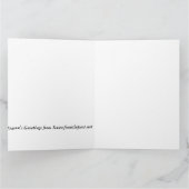 Victoriaans Slaping Hill Kerstmis Kaart (Binnen)