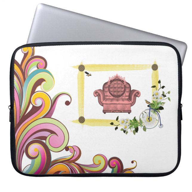 Victoriaans Sleeve voor Ipad (Voorkant)