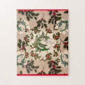 Victoriaans sneeuwbundels legpuzzel (Verticaal)