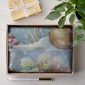 Victoriaans sneeuwman tissuepapier (Geschenk)