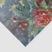 Victoriaans sneeuwman tissuepapier (Detail)