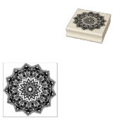 Victoriaans sneeuwvlok # 3 rubberstempel (Gestempeld)