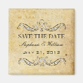  Victoriaans sparen de Datum Magneet (Voorkant)