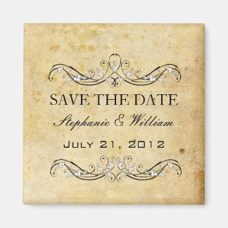  Victoriaans sparen de Datum Magneet