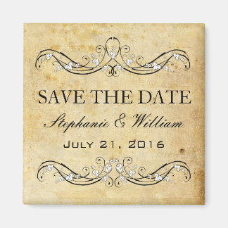  Victoriaans sparen de Datum Magneet