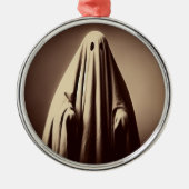 Victoriaans spookfoto spooky kerst ornament (Voorkant)