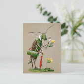  Victoriaans sprinkhaanBriefkaart Briefkaart (Staand voorkant)