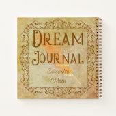  Victoriaans sprookje Dream Journal Notitieboek (Achterkant)