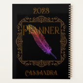 Victoriaans sprookje gepersonaliseerd Planner (Achterkant)