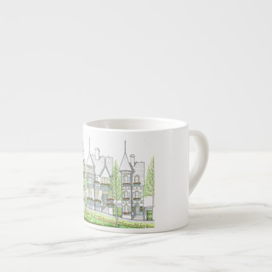 Victoriaans startEspresso Cup Espresso Kop (Voorkant rechts)