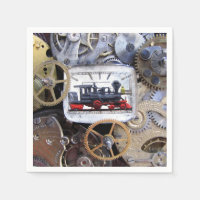 Victoriaans Steam Train Steampunk party dineren