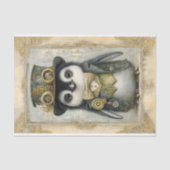 Victoriaans Steampunk Baby Penguin DL3L Decoupage Tissuepapier (Voorkant)