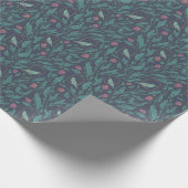 Victoriaans Steampunk  Bird in Garden Cadeaupapier (Hoek)