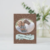 Victoriaans Steampunk Brown & White Gears Tekening Briefkaart (Staand voorkant)