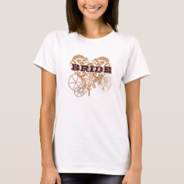 Victoriaans Steampunk Bruid T-shirt