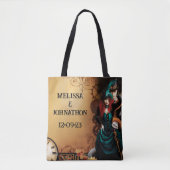 Victoriaans Steampunk bruiloft Tote Bag (Voorkant)