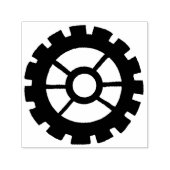 Victoriaans Steampunk bruiloft Zelfinktende Stempel (Design)