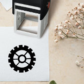 Victoriaans Steampunk bruiloft Zelfinktende Stempel